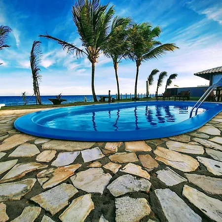 Condominio Exclusivo A Beira Mar - Casa De 04 Quartos Com Piscina E Churrasqueira Barra de Sao Miguel Exterior photo