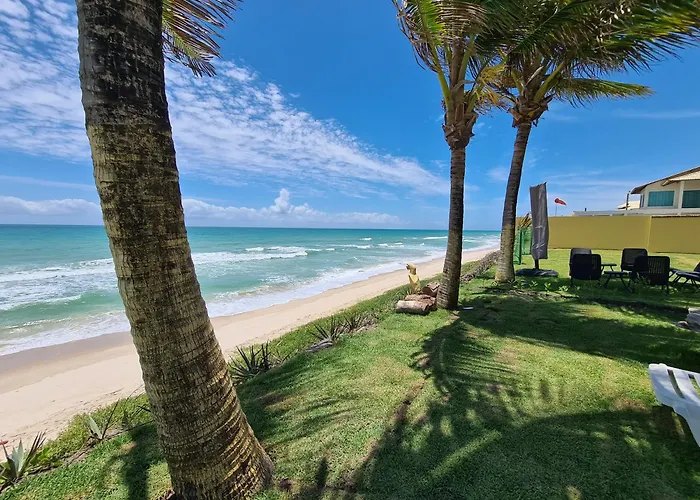 Condominio Exclusivo A Beira Mar - Casa De 04 Quartos Com Piscina E Churrasqueira