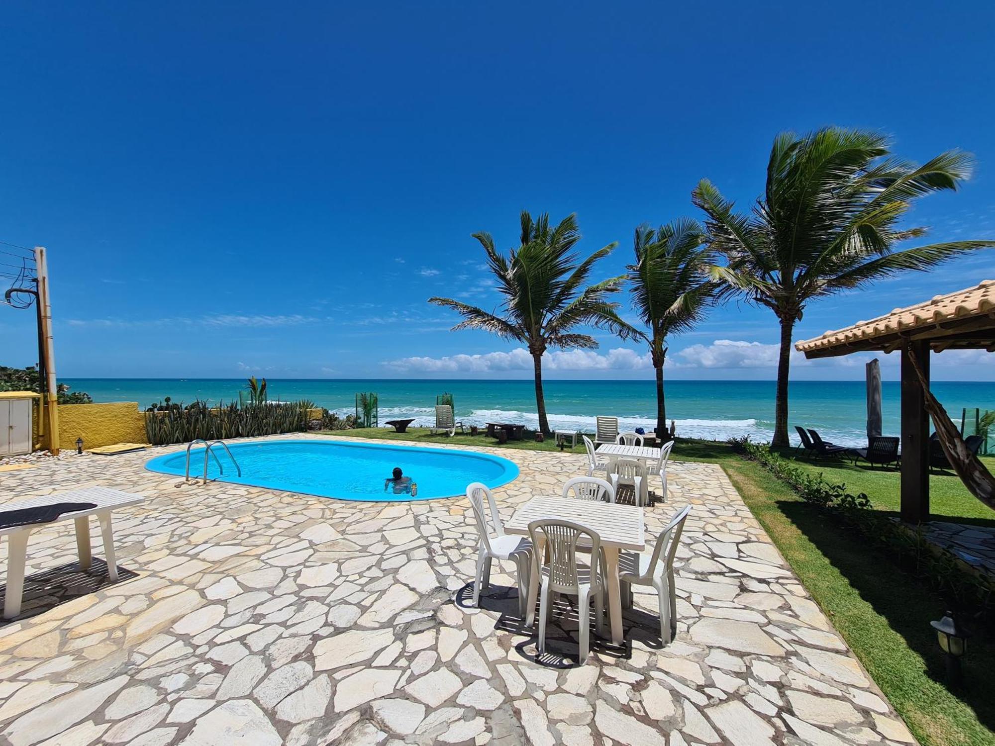 Exclusivo A Beira Mar - Casa De 04 Quartos Com Piscina E Churrasqueira Holiday home Barra de Sao Miguel