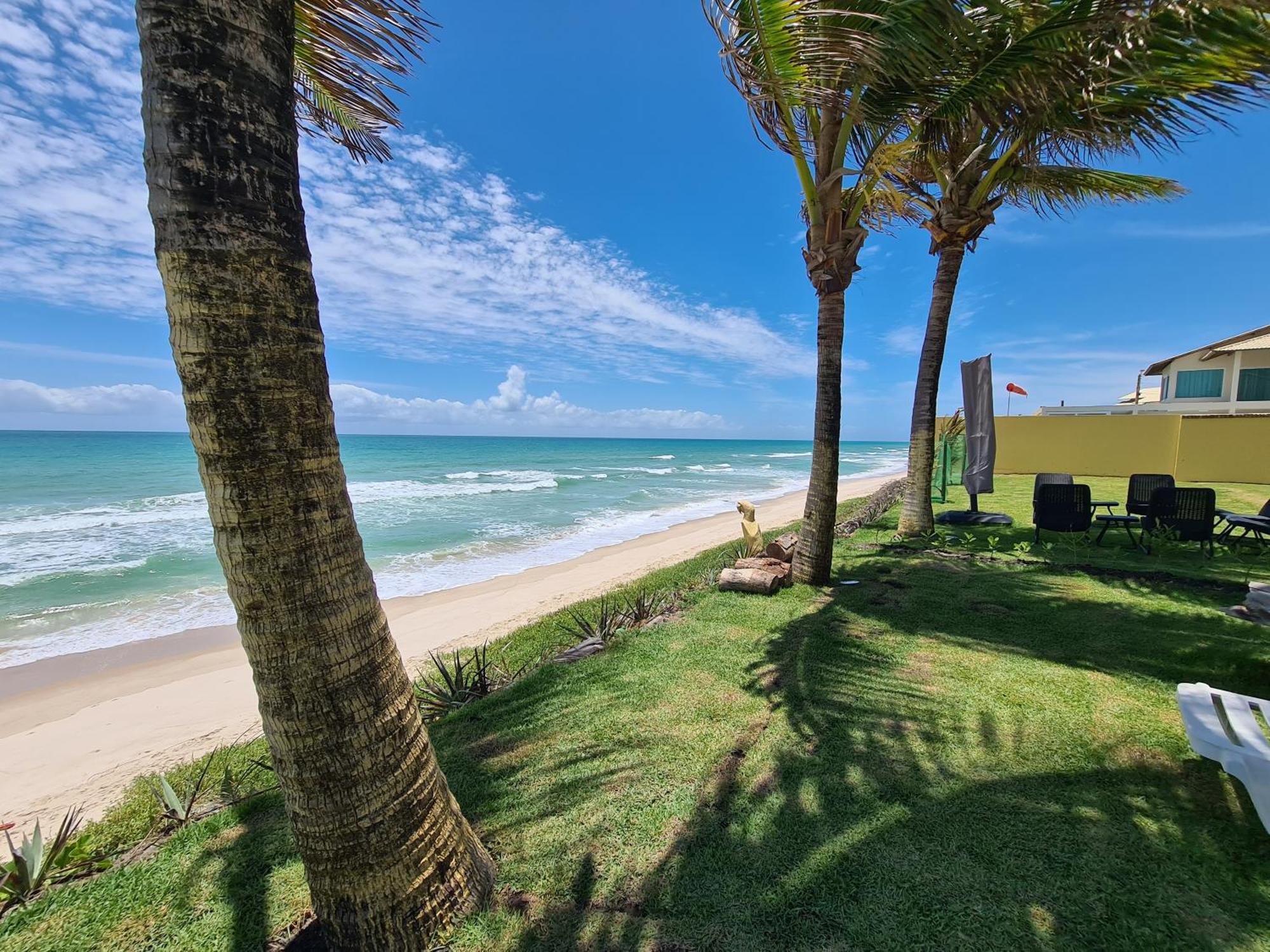 Exclusivo A Beira Mar - Casa De 04 Quartos Com Piscina E Churrasqueira * Barra de Sao Miguel