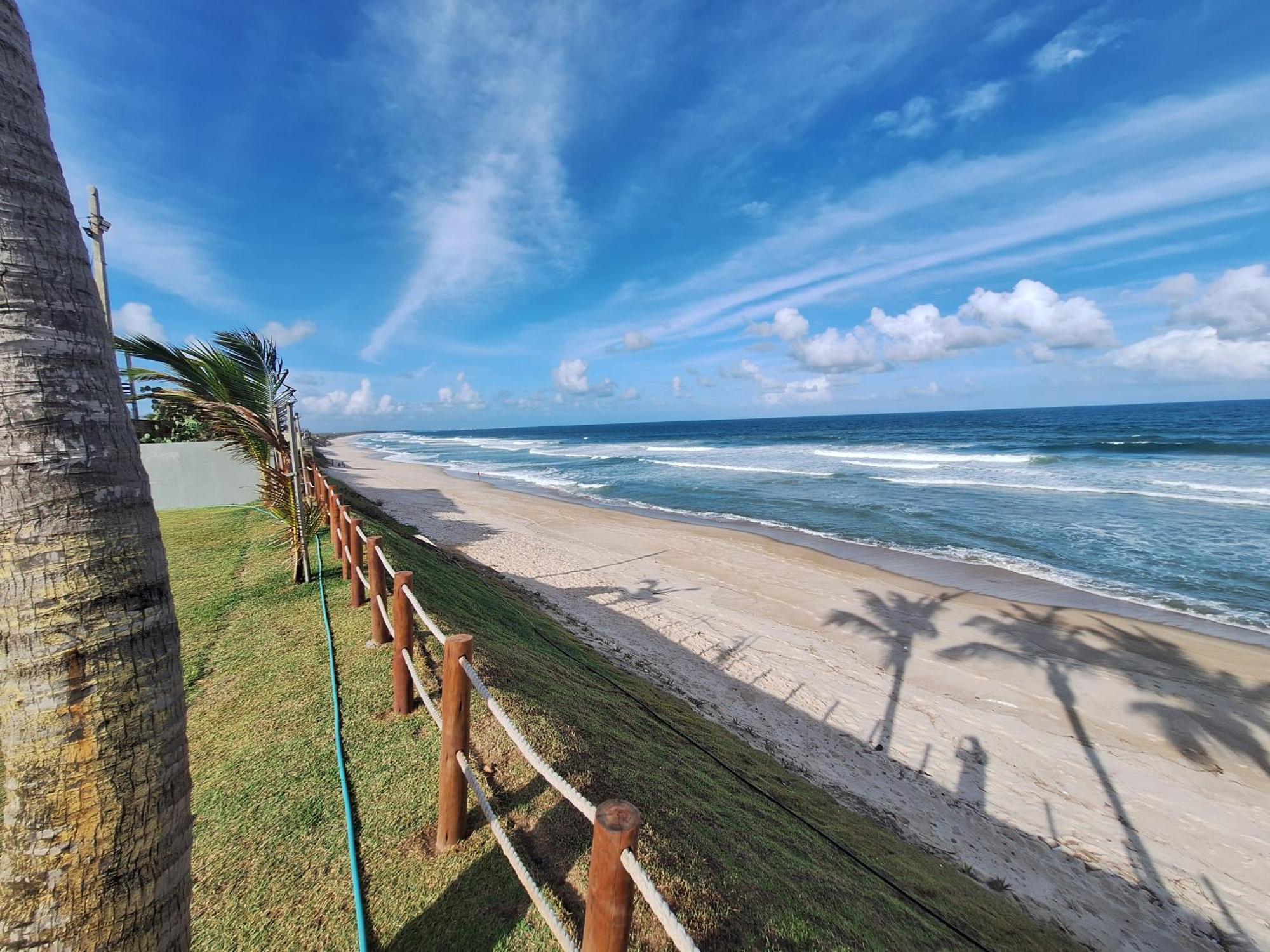 Exclusivo A Beira Mar - Casa De 04 Quartos Com Piscina E Churrasqueira * Barra de Sao Miguel