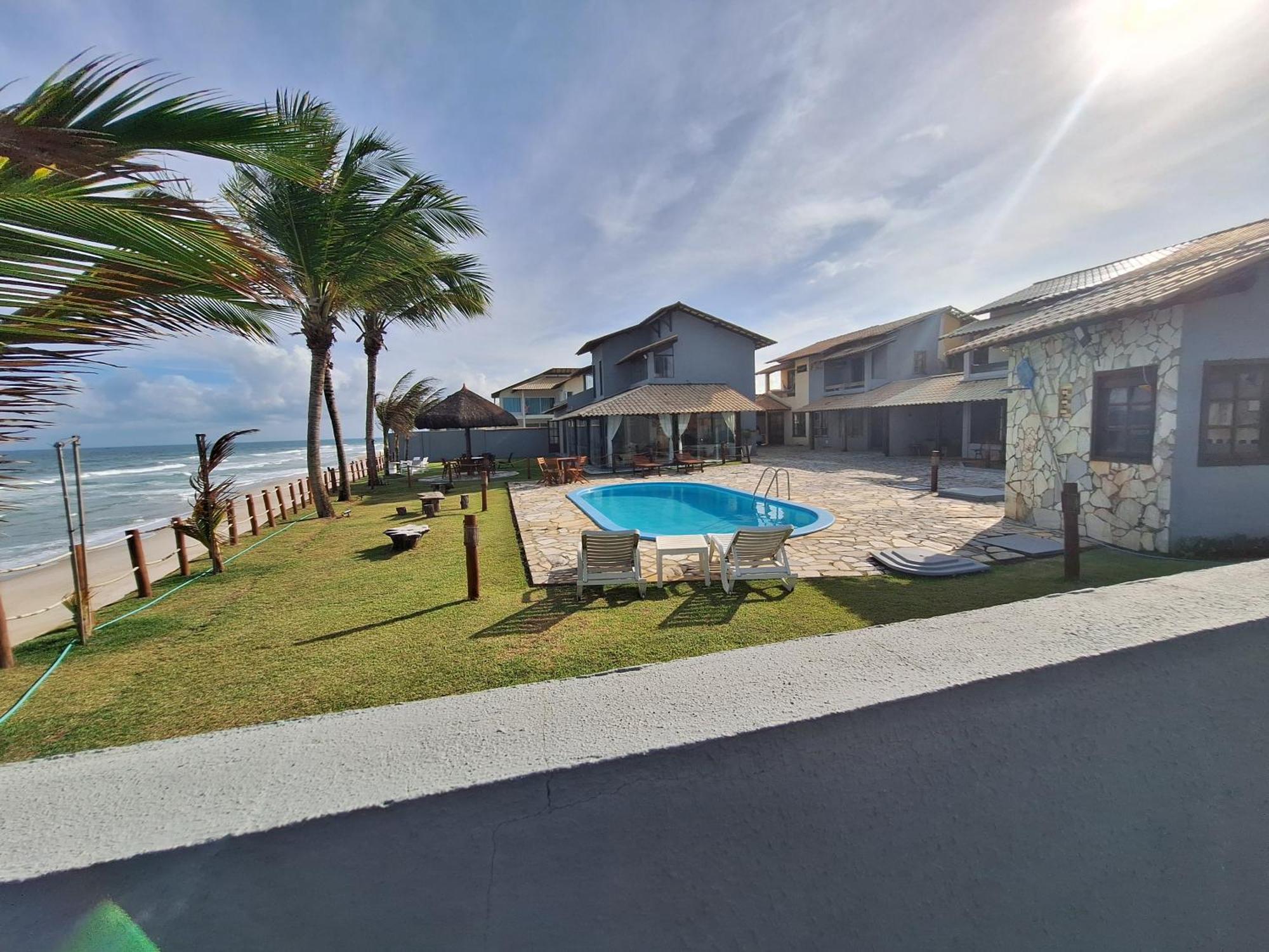 Holiday home Exclusivo A Beira Mar - Casa De 04 Quartos Com Piscina E Churrasqueira Barra de Sao Miguel