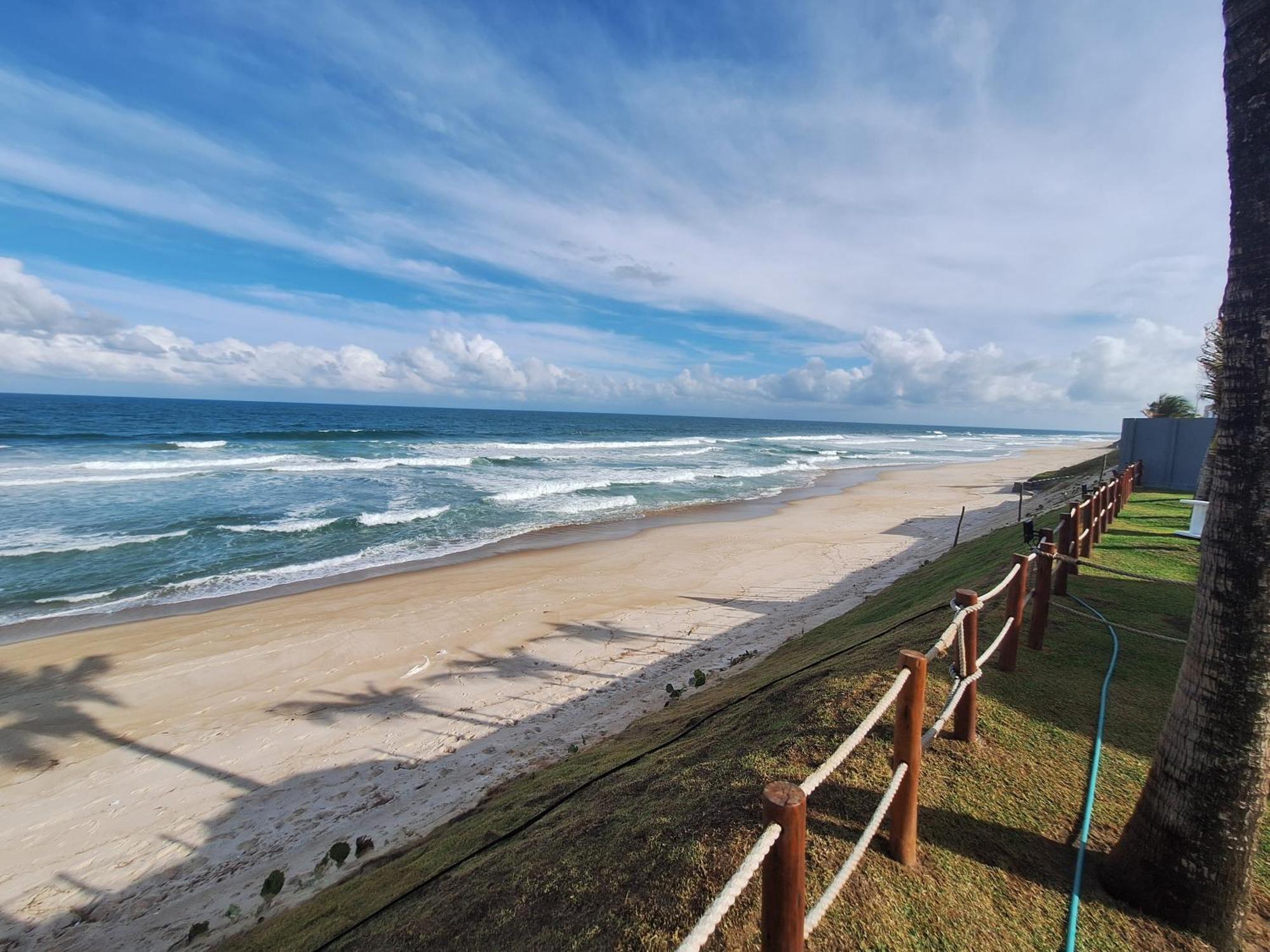 Exclusivo A Beira Mar - Casa De 04 Quartos Com Piscina E Churrasqueira Barra de Sao Miguel